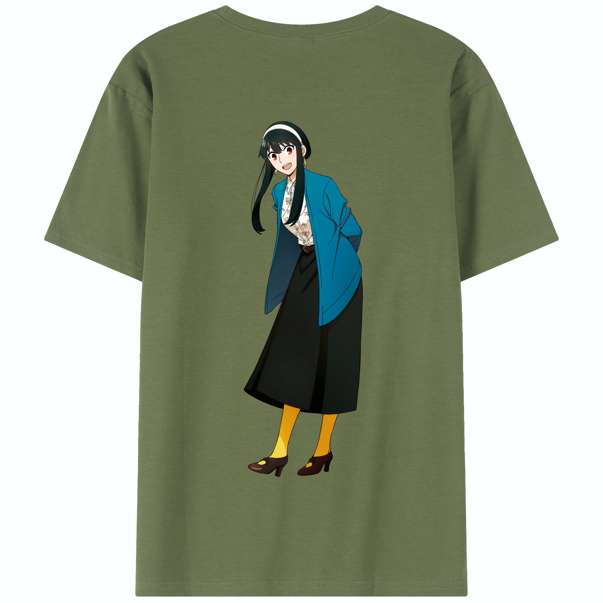 （画像用） SPY×FAMILY间谍家家酒 綿100％半袖Tシャツ（背面プリント）